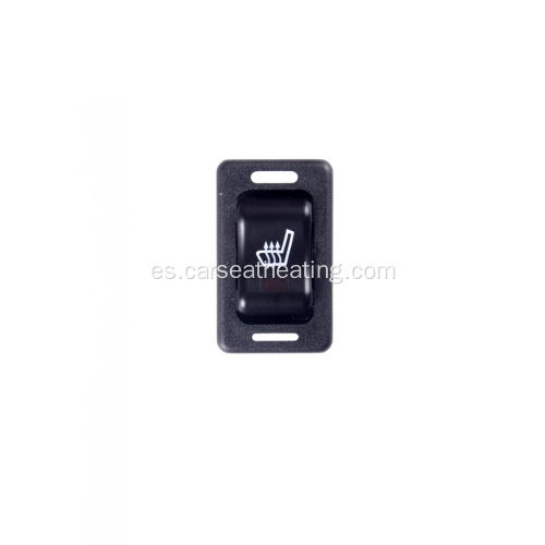 Calefacción de asiento de coche de fibra de carbono rectangular universal